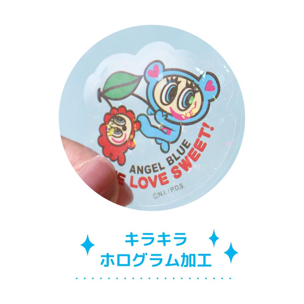 エンジェルブルー　キーホルダー　マステ　ぬい　アクリルステッカー　セット 楽天市場】【全12種セット】 エンジェルブルー ダイカットミニ